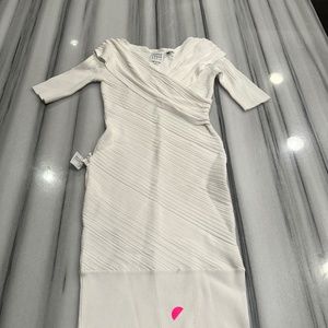 HERVE LEGER Dress, Size XS, No Tags but New with Defect